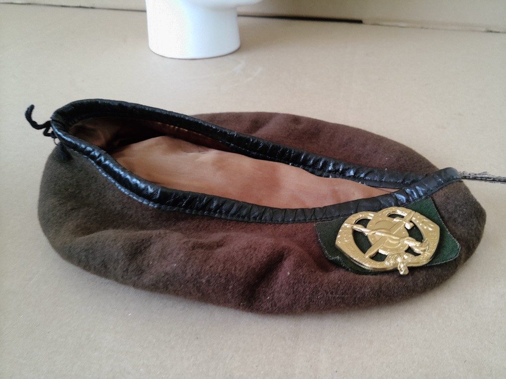 Vintage baret Landmacht Geneeskundige Dienst Maat 60 - Afbeelding 4