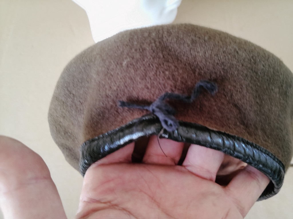 Vintage baret Landmacht Geneeskundige Dienst Maat 60 - Afbeelding 6