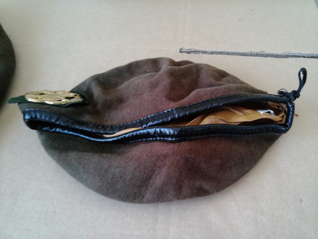 Vintage baret Landmacht Geneeskundige Dienst Maat 60 - Afbeelding 8