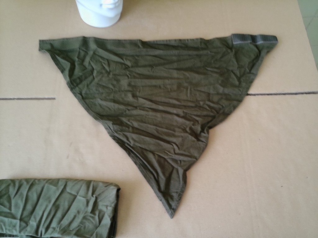 Vintage leger halsdoek Landmacht met klittenband - Afbeelding 2