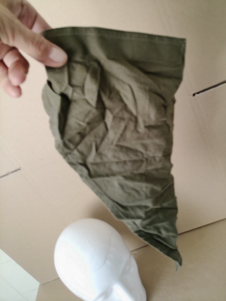 Vintage leger halsdoek Landmacht met klittenband - Afbeelding 5