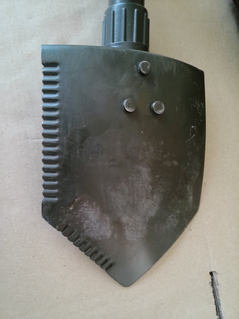 Vintage opvouwbare schop Landmacht - Afbeelding 4