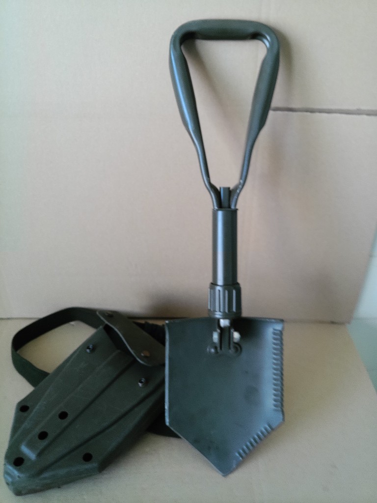 Vintage opvouwbare schop Landmacht - Afbeelding 5
