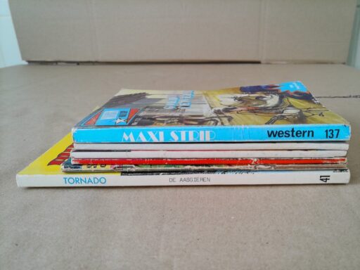 Collectie vintage western strips