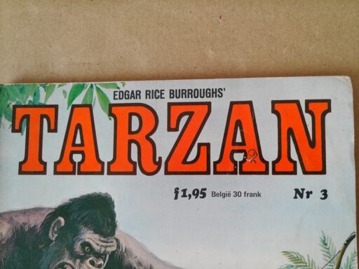 Alternative view of Edgar Rice Burroughs' Tarzan No 3