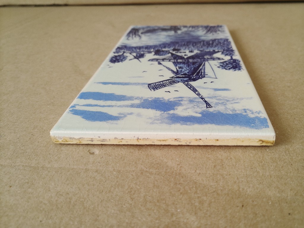 Vintage Delfts blauwe tegels met molen 19 euro per stuk o.a. Mosa Sphinx - Afbeelding 7
