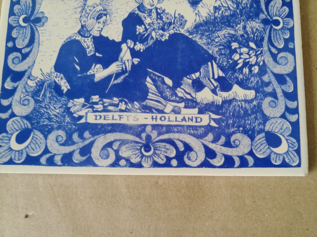 Vintage Delfts blauwe tegels met molen 19 euro per stuk o.a. Mosa Sphinx - Afbeelding 18
