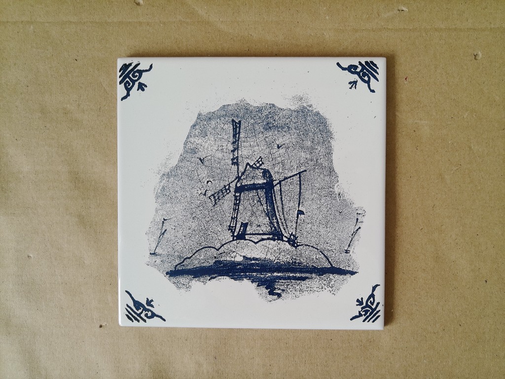 Vintage Delfts blauwe tegels met molen 19 euro per stuk o.a. Mosa Sphinx - Afbeelding 23