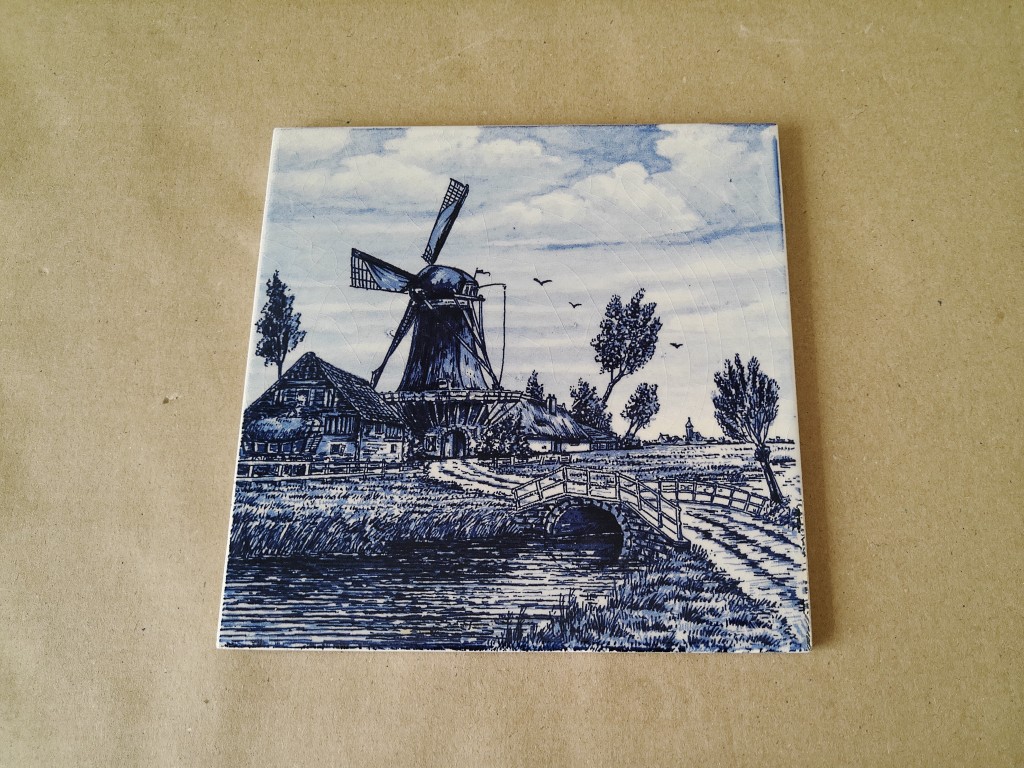 Vintage Delfts blauwe tegels met molen 19 euro per stuk o.a. Mosa Sphinx - Afbeelding 28
