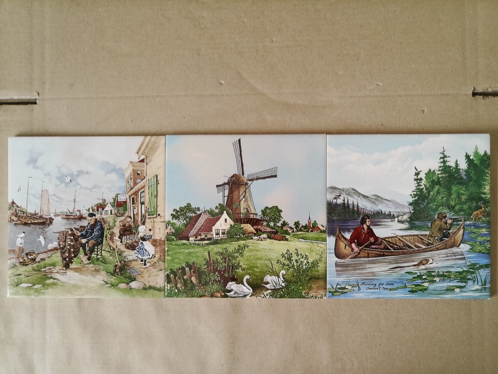 Vintage tegels Mosa en Sphinx 19 euro per stuk