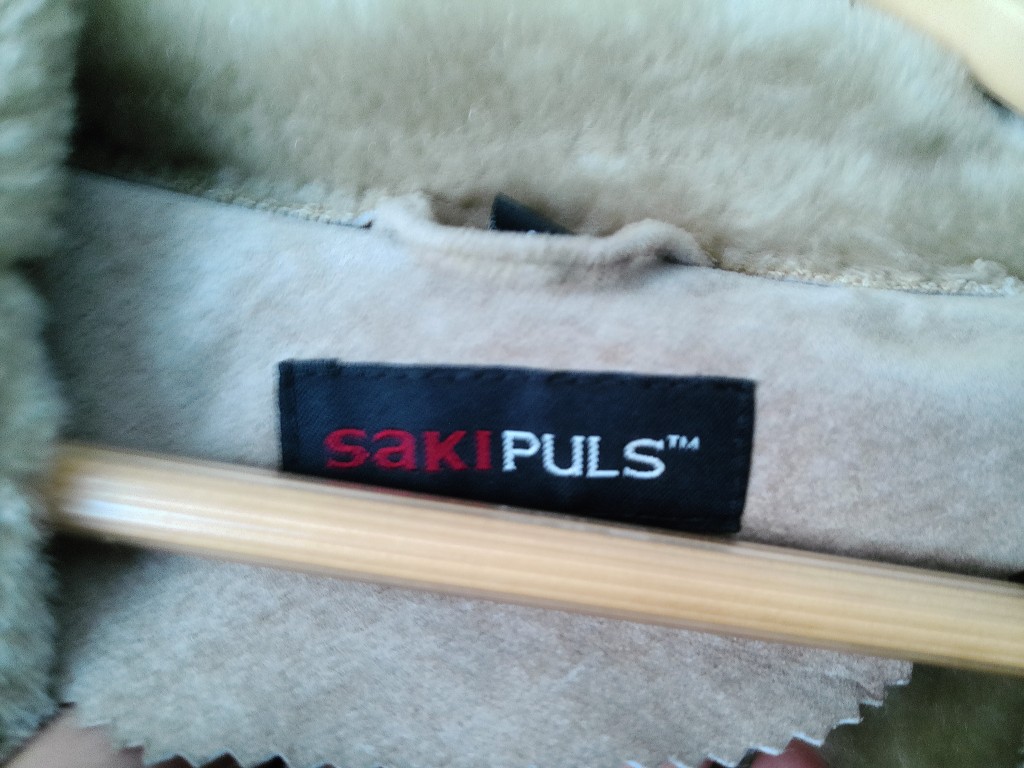 Vintage leren jas Saki puls Maat 44 - Afbeelding 20