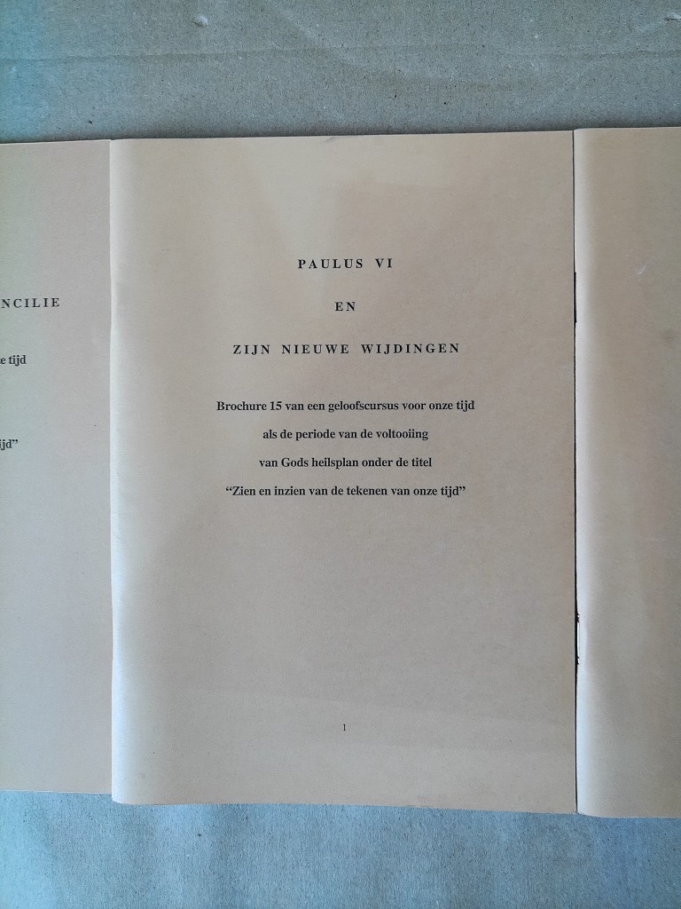J. W. de Lange Geloofscursus Brochure 14 tot en met 16 - Afbeelding 4