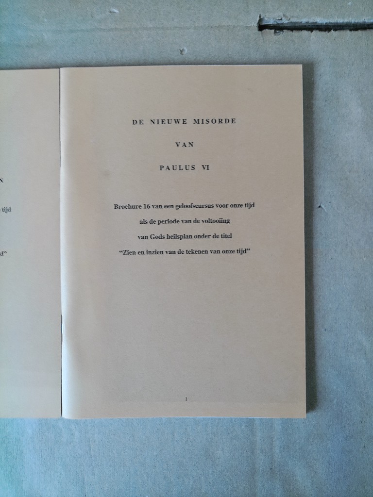 J. W. de Lange Geloofscursus Brochure 14 tot en met 16 - Afbeelding 6