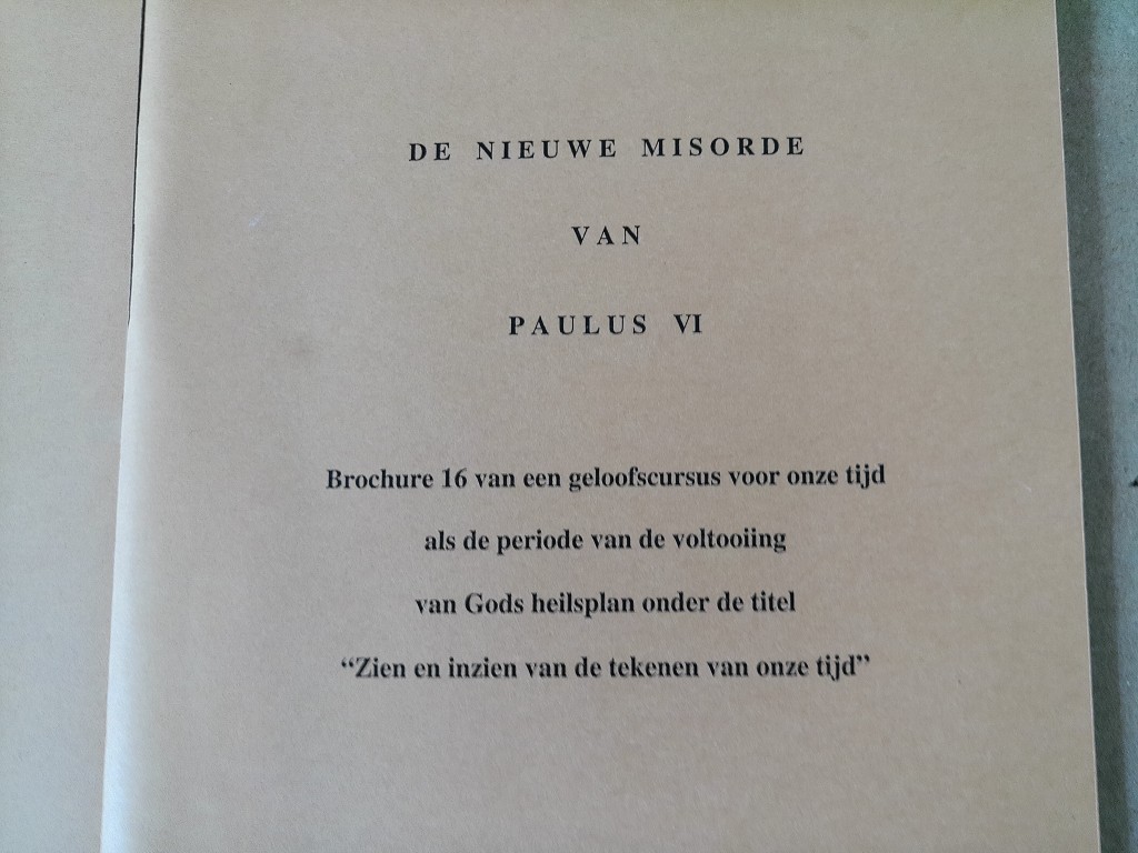 J. W. de Lange Geloofscursus Brochure 14 tot en met 16 - Afbeelding 7