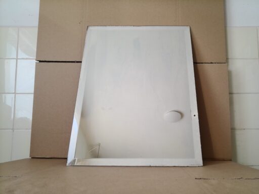 Vintage facet geslepen spiegel 45x60cm