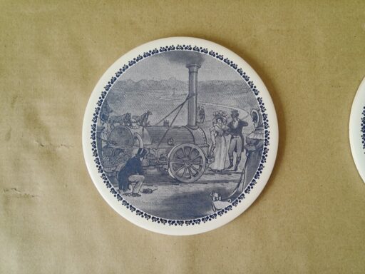 Vintage tegel H & R Johnson 15cm