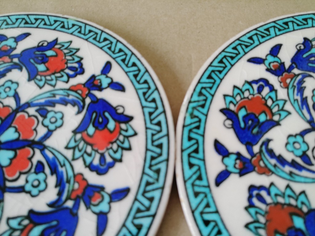 Set vintage Turkse tegels 15cm - Afbeelding 4