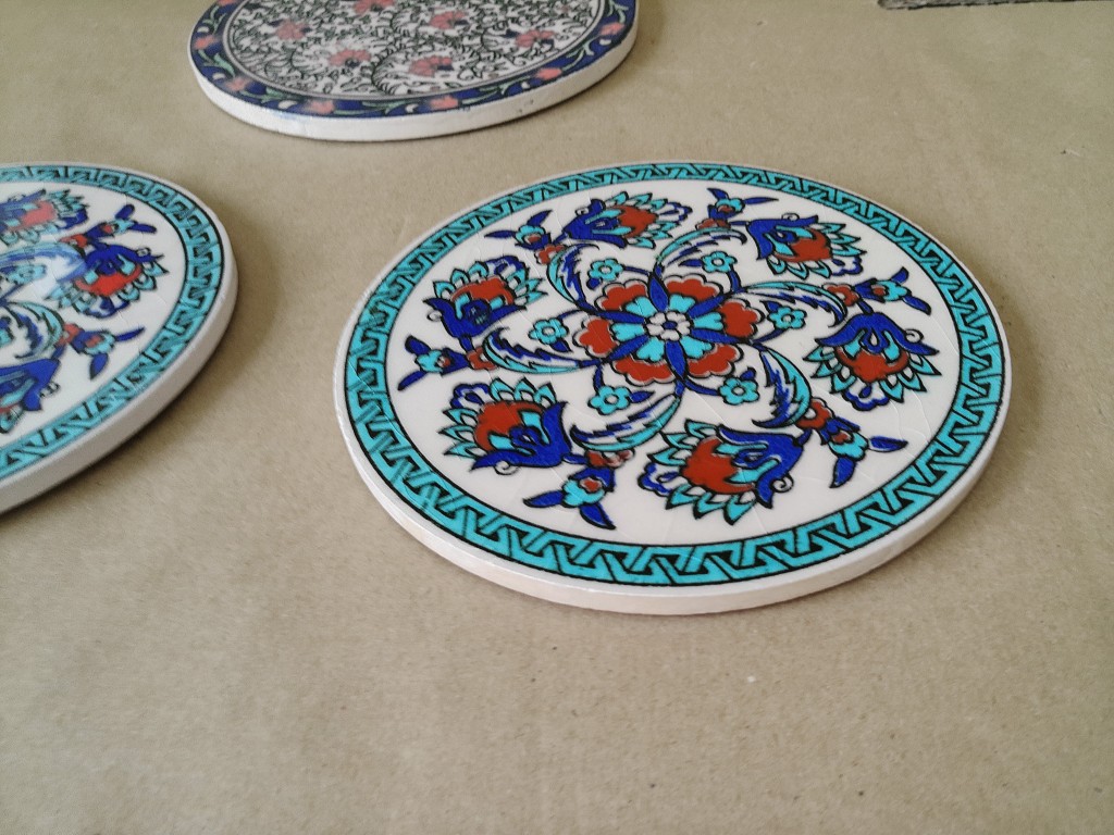 Set vintage Turkse tegels 15cm - Afbeelding 13