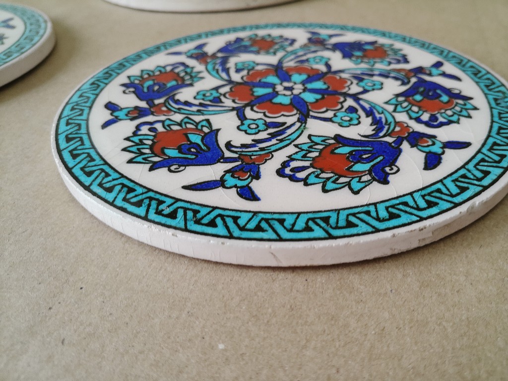 Set vintage Turkse tegels 15cm - Afbeelding 15