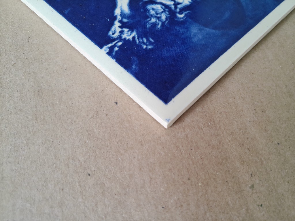 Vintage tegel Peter Paul Rubens zelfportret 11x11cm - Afbeelding 11