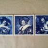 vintage delfts blauw tegel tegeltje Daniel van Aken door Frans Hals
