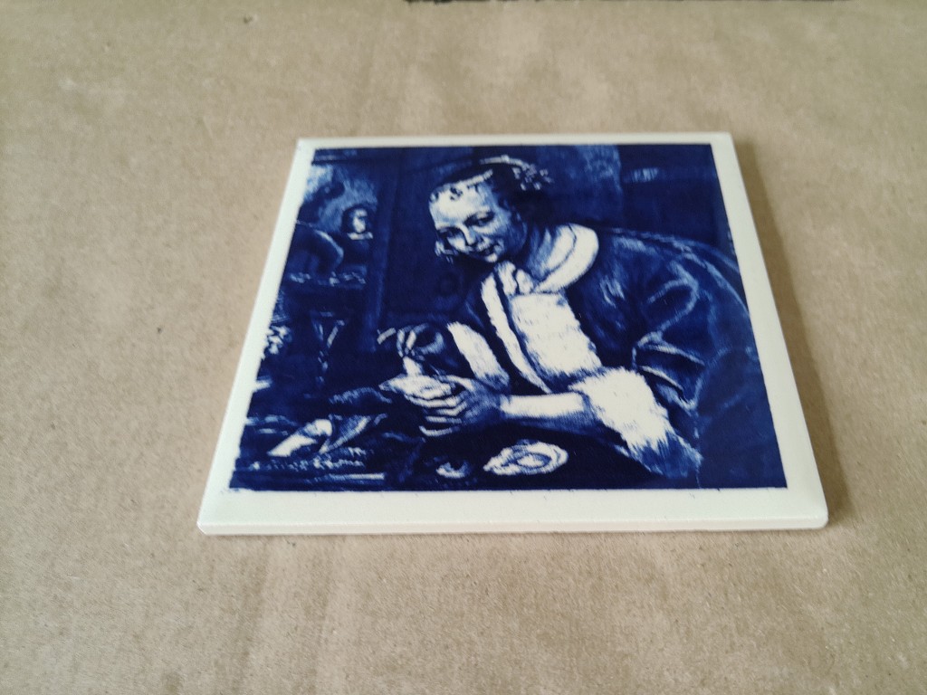 Vintage tegels met 17e-eeuwse schilderijen 19 euro per stuk - Afbeelding 6