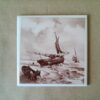 Vintage Mosa tegel Egmond Holland J.C. v. Hunnik