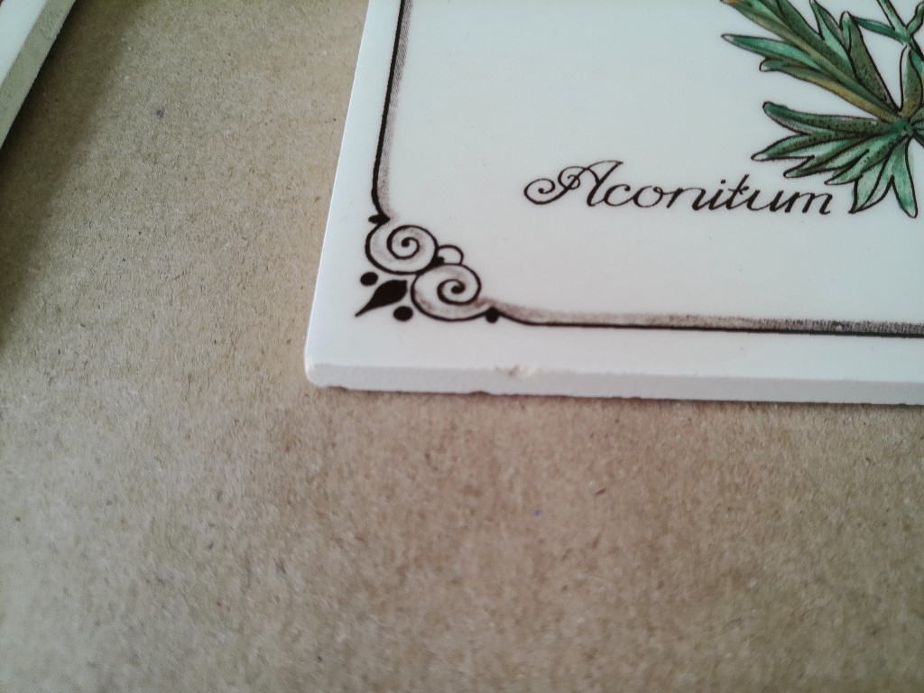 Vintage tegels met bloemen 19 euro per stuk - Afbeelding 8