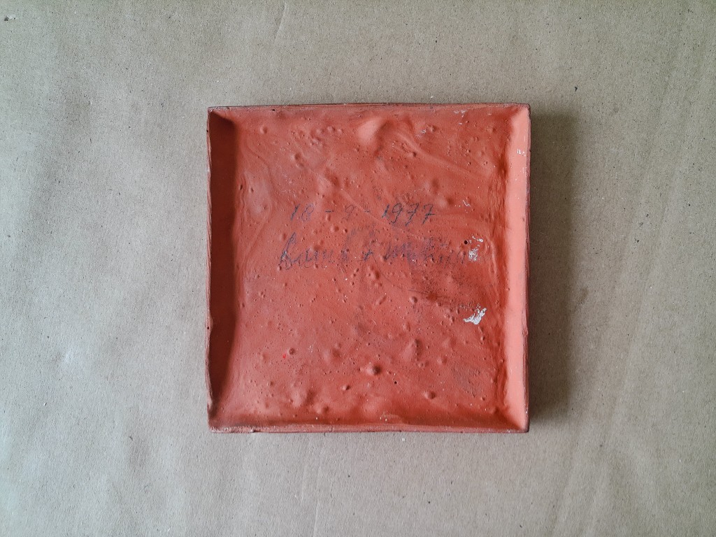 Vintage tegel met Hollandse visser 12x12cm - Afbeelding 8