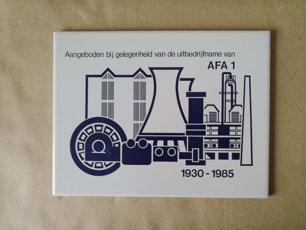 Vintage Sphinx tegel uitbedrijfname AFA 1 - Afbeelding 2