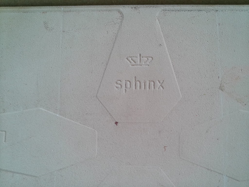 Vintage Sphinx tegel Pierre Delnoy ZOL Buitenbedrijven / tuincentrum - Afbeelding 7