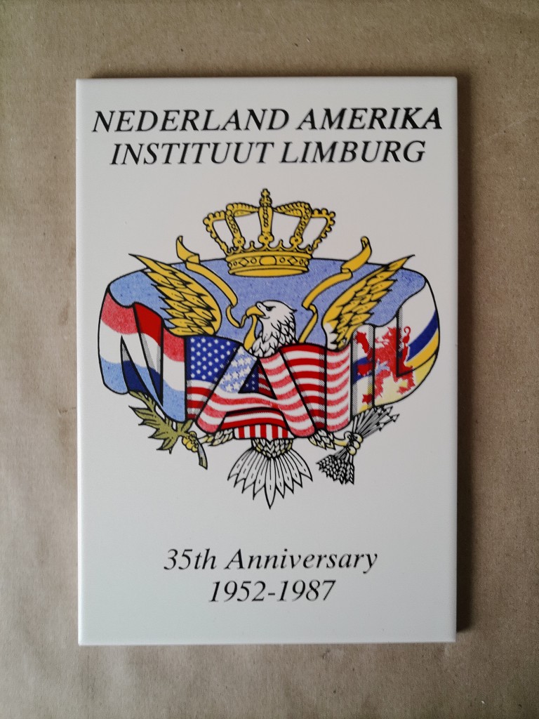 Vintage Sphinx tegel Nederland Amerika Instituut Limburg