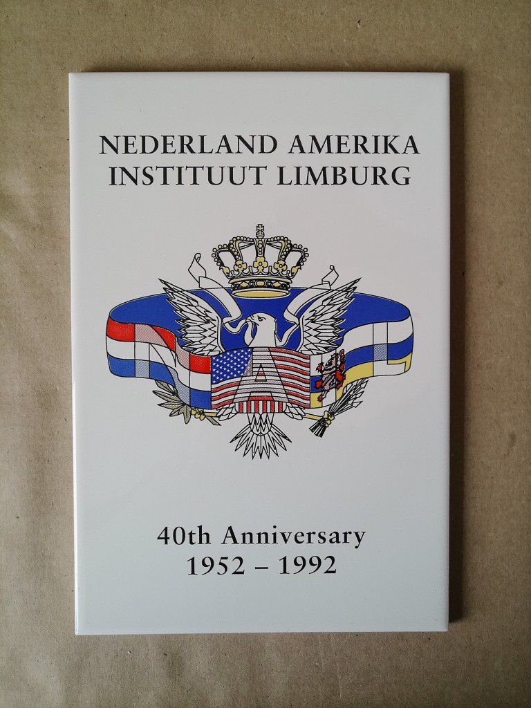 Vintage Sphinx tegel Nederland Amerika Instituut Limburg