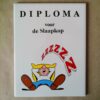 Vintage Sphinx tegel Diploma voor de Slaapkop