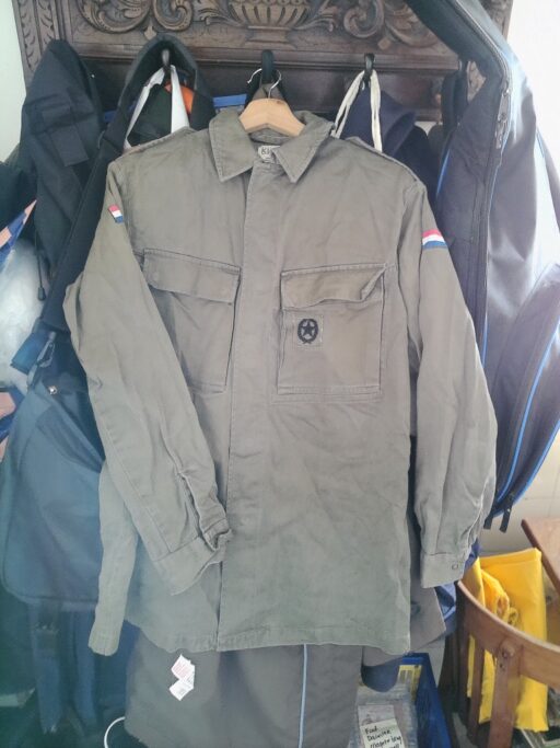 Vintage legerhemd Koninklijke Landmacht Maat 96