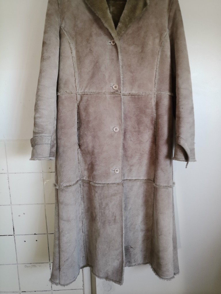 Vintage leren jas Saki puls Maat 44 - Afbeelding 2