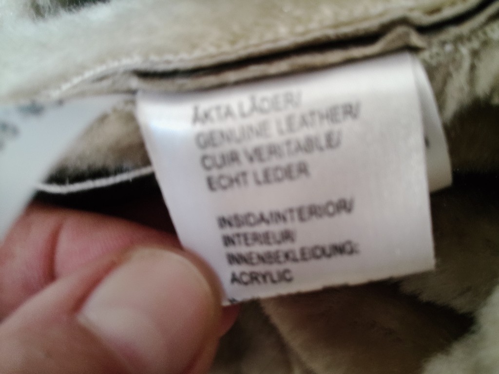 Vintage leren jas Saki puls Maat 44 - Afbeelding 6