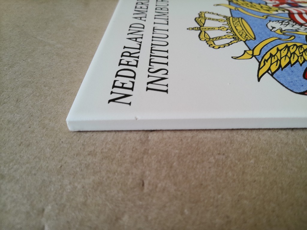 Vintage Sphinx tegel Nederland Amerika Instituut Limburg 35th Anniversary - Afbeelding 5
