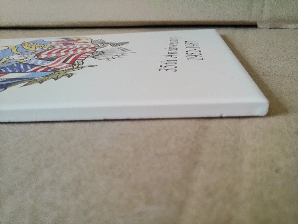 Vintage Sphinx tegel Nederland Amerika Instituut Limburg 35th Anniversary - Afbeelding 6