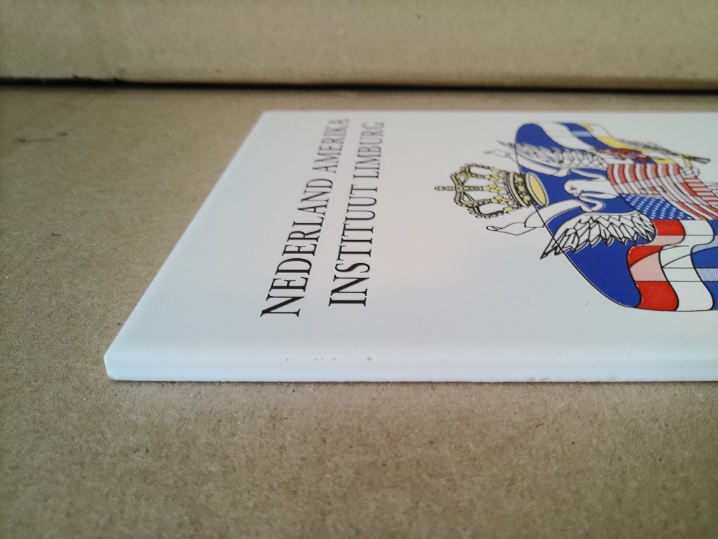 Vintage Sphinx tegel Nederland Amerika Instituut Limburg 40th Anniversary - Afbeelding 5