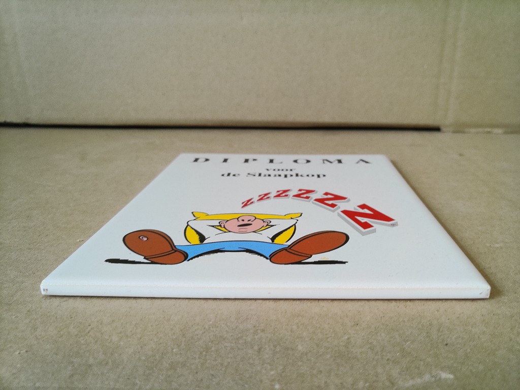 Vintage Sphinx tegel Diploma voor de Slaapkop 15x20cm - Afbeelding 5